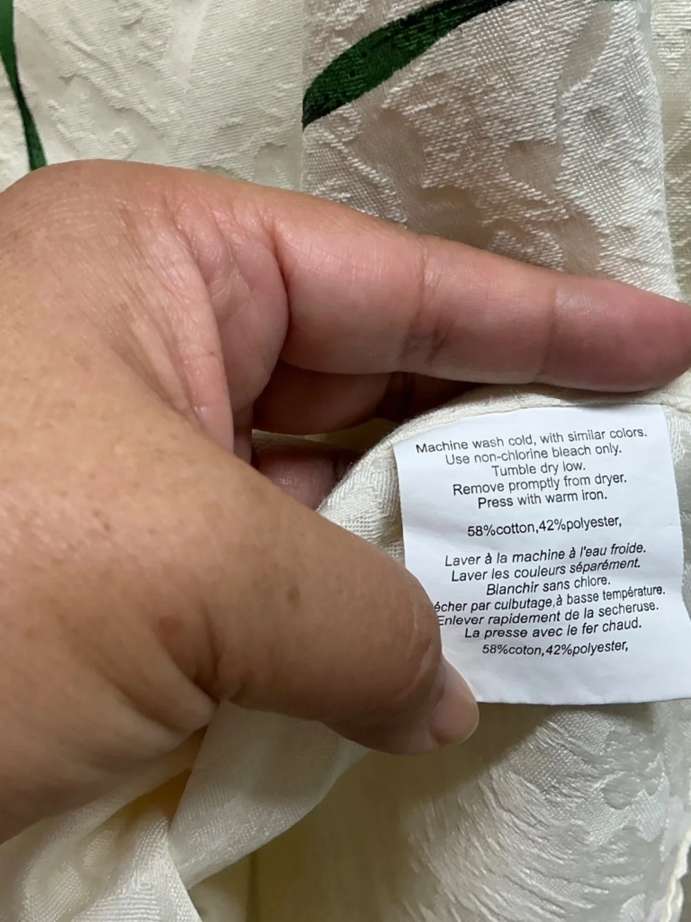 Spode Christmas Tree Tablecloth and 4 Table Napkins